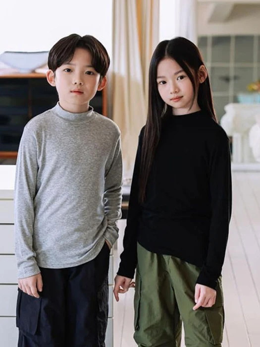 Basic Turtleneck Tee Basic Turtleneck Tee