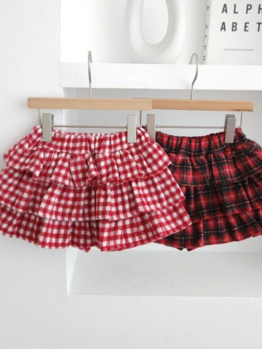 Christmas Tiered Skirt Christmas Tiered Skirt