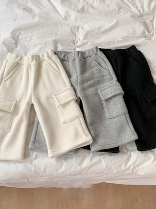 Fleece Bonding Cargo Pants
