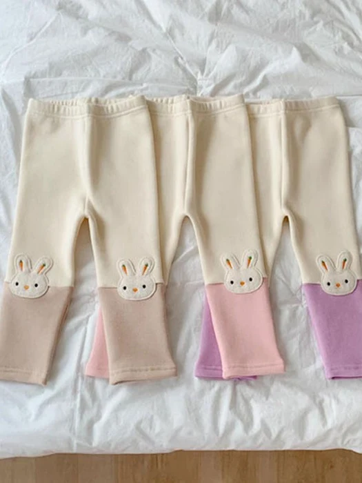 Fleece Rabbit Leggings