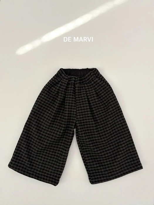 Flannel Check Pants Flannel Check Pants