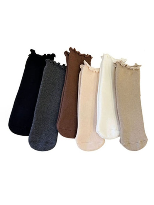 Winter Shirring Half Tights