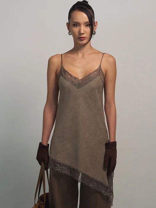 Something Lace Slip Sleeveless Something Lace Slip Sleeveless