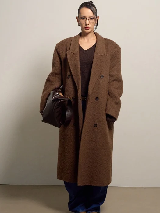 Suri Alpaca Basic Long Coat Suri Alpaca Basic Long Coat