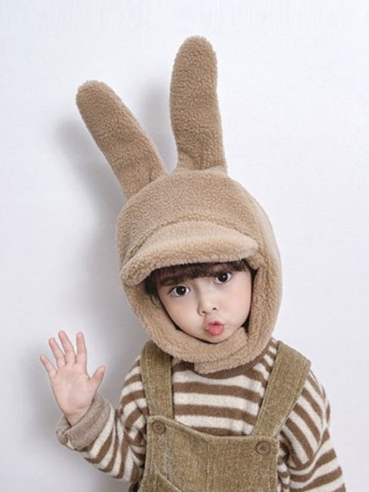 Fleece Bunny Hat