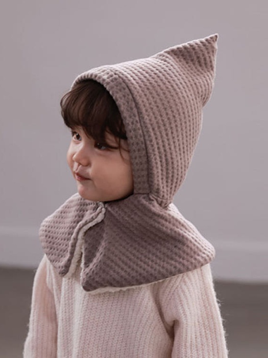 Waffle Hood Neck Warmer