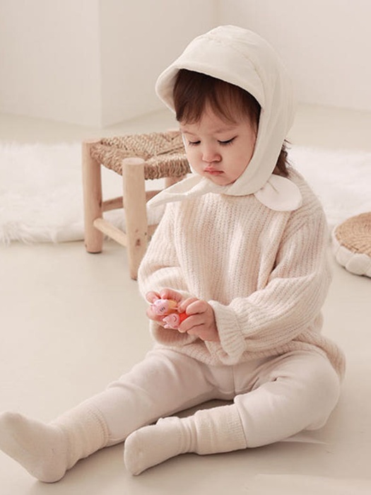 Padded Hood Bonnet