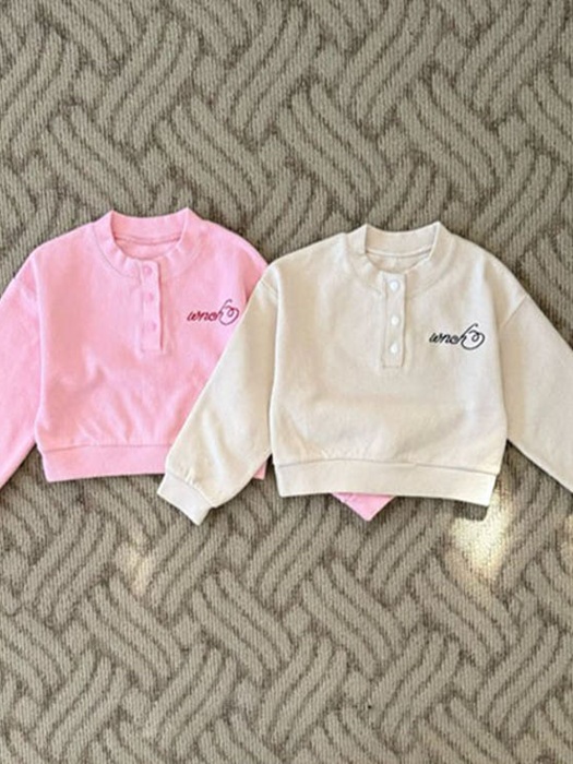 Button Sweatshirt