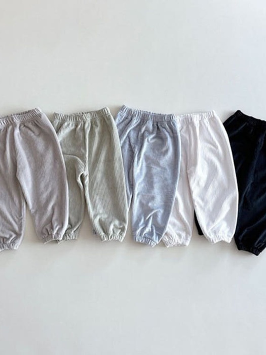 Soft Ribbed Pants