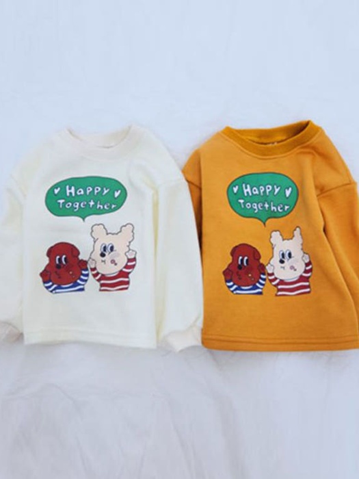 Fleece Happy Sweatshirt Fleece Happy Sweatshirt