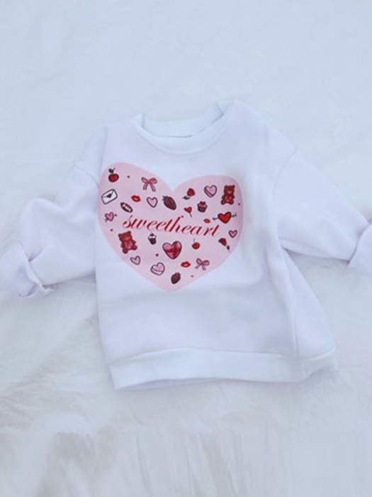 Fleece Heart Sweatshirt Fleece Heart Sweatshirt