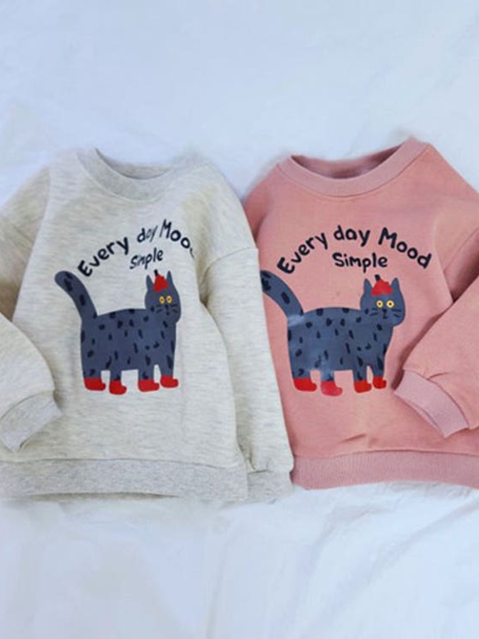 Fleece Cat Sweatshirt Fleece Cat Sweatshirt
