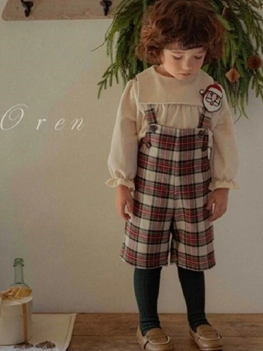 Noelia Check Suspender Bebe