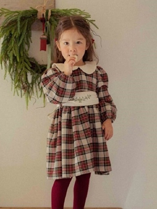 Noelia Check One-piece Kids