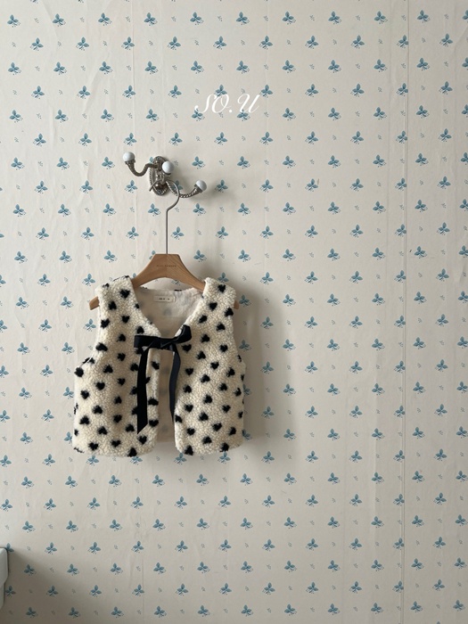Heart Fleece Vest Heart Fleece Vest