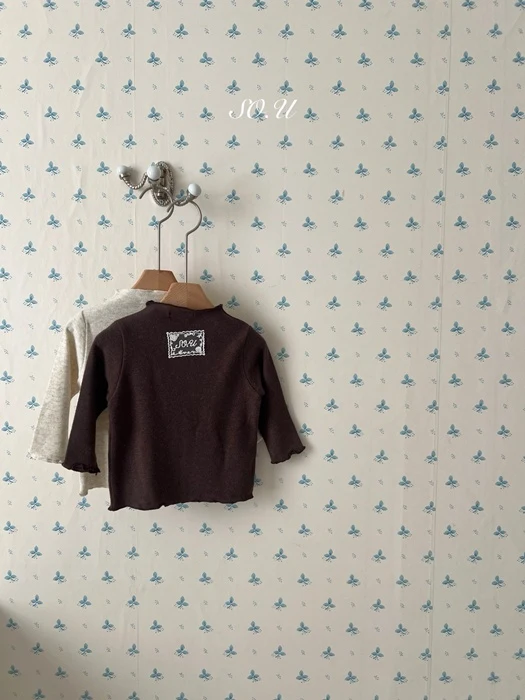 Peach Half Turtleneck Wave Tee Peach Half Turtleneck Wave Tee