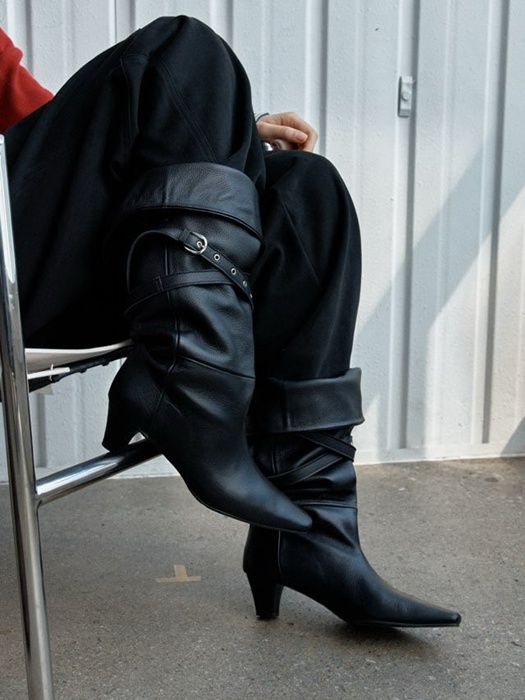 Belted Boots