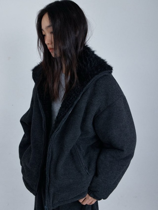 Log Fleece Jumper