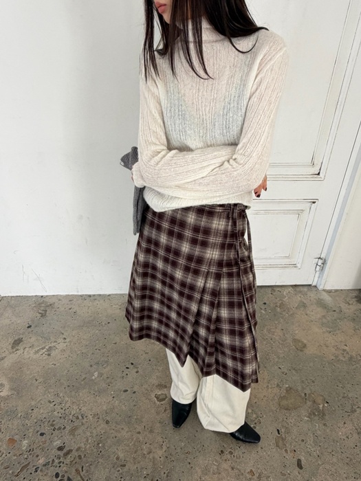 Stin Check Skirt