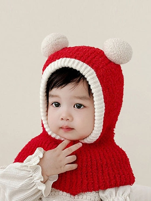 Two Tone Bear Balaclava