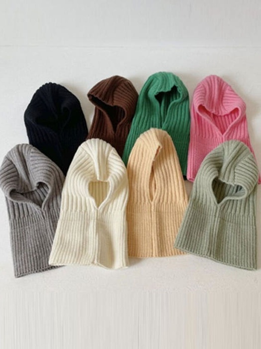 Ribbed Balaclava