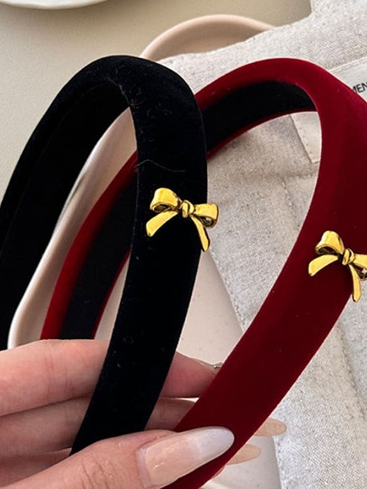 Gold Ribbon Headband