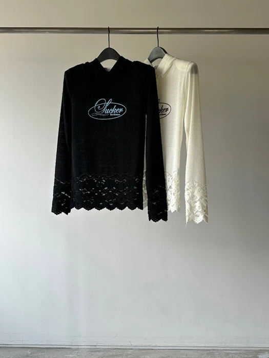 Lea Knit Hood Tee Lea Knit Hood Tee