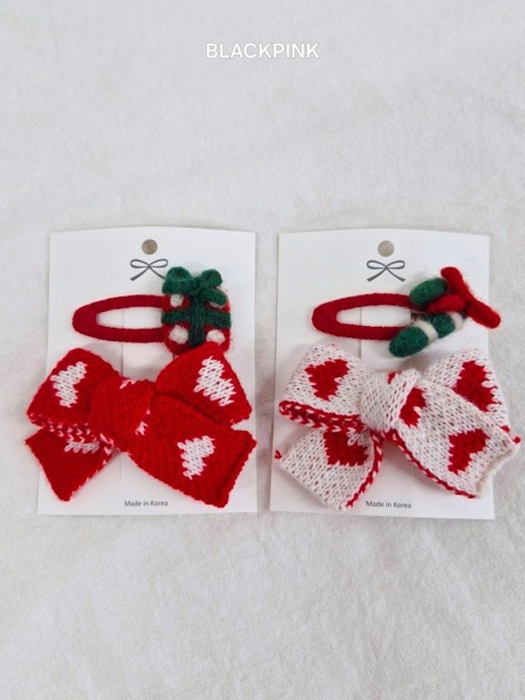 Heart Knit Ribbon Set Heart Knit Ribbon Set