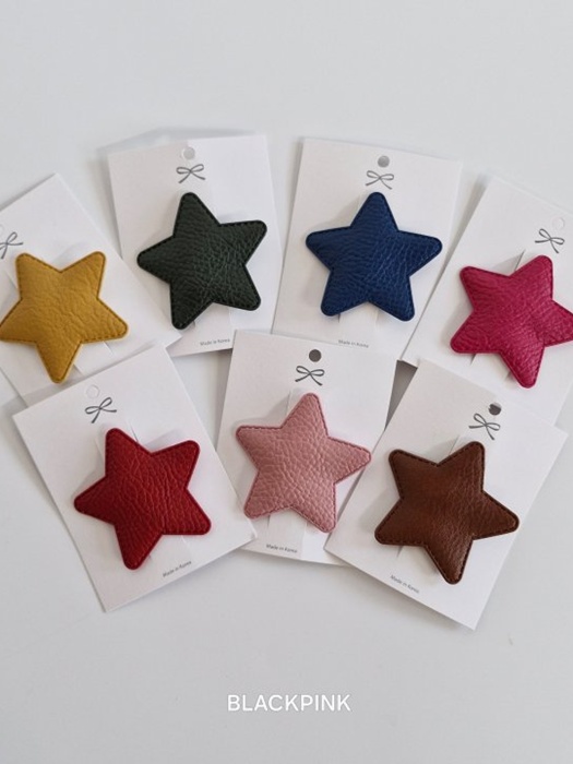 Glossy Star Snap Pin Glossy Star Snap Pin
