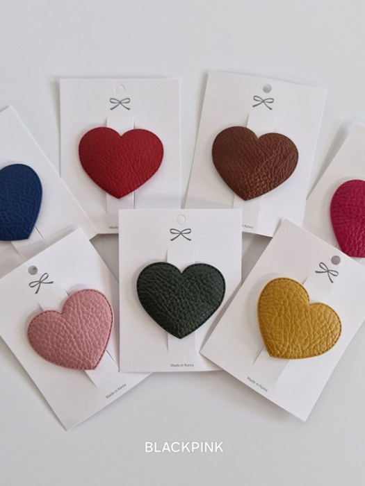 Glossy Heart Snap Pin Glossy Heart Snap Pin