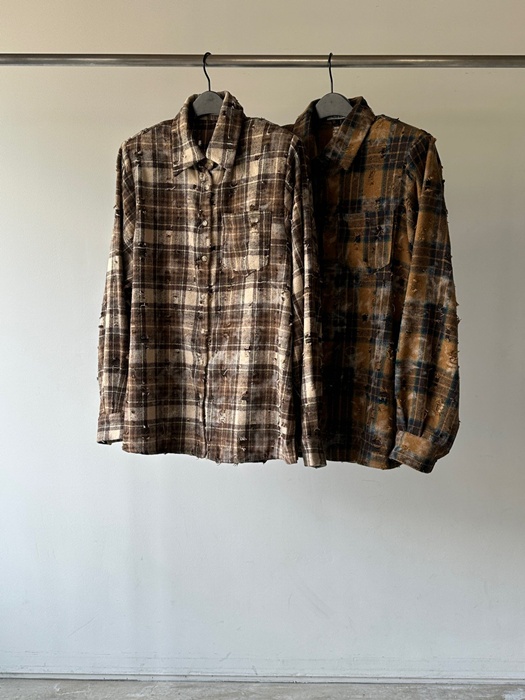 Vintage Check Shirt (Removable Pads) Vintage Check Shirt (Removable Pads)