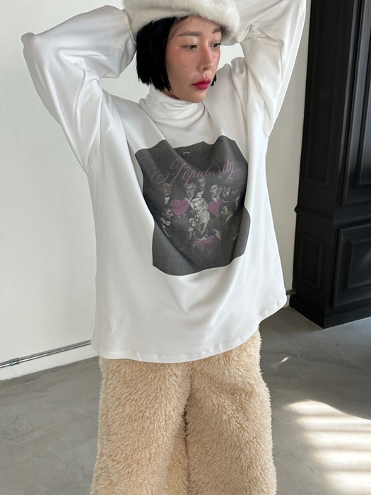 Monroe Box Turtleneck Tee Monroe Box Turtleneck Tee