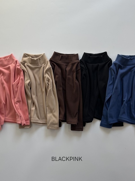 Soft Cozy Half Turtleneck Tee Soft Cozy Half Turtleneck Tee