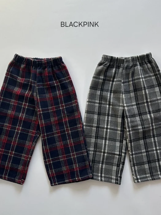 Fleece Check Pants Fleece Check Pants