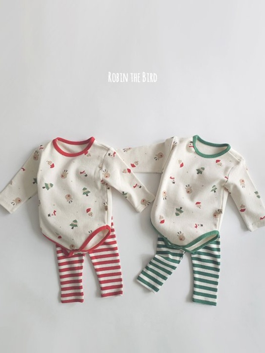 Christmas Bodysuit Set