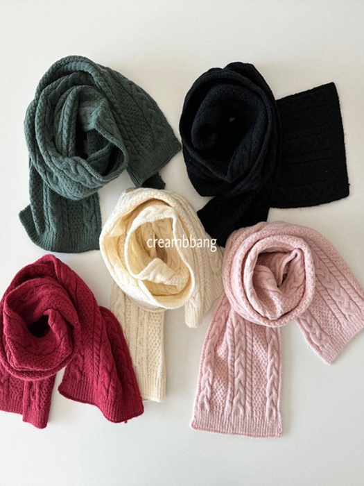 Cable Knit Muffler Cable Knit Muffler