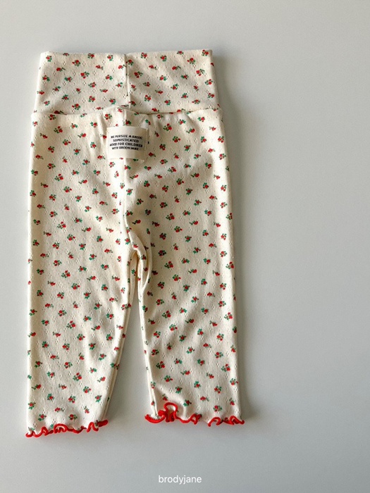 Cozy Floral Wave High-Waist Cozy Floral Wave High-Waist