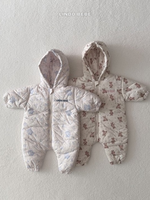 Bebe Bear Bear Hood Baby Suit Bebe Bear Bear Hood Baby Suit