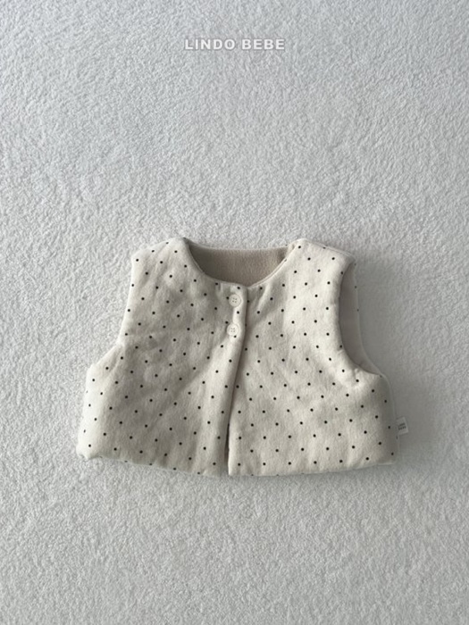 Bebe Warm Vera Dot Vest Bebe Warm Vera Dot Vest