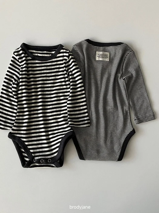 Stripe Cozy Bodysuit Stripe Cozy Bodysuit