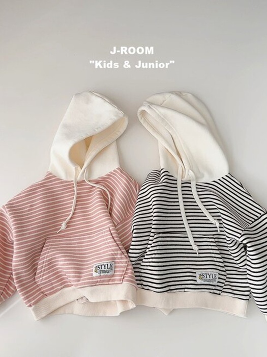 Stripe Hood Sweatshirt Stripe Hood Sweatshirt