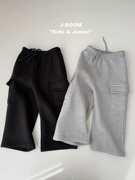 Fleece Cargo Wide Pants Fleece Cargo Wide Pants