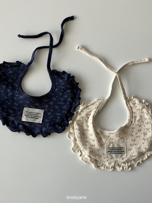 Floral Wave Bib Floral Wave Bib