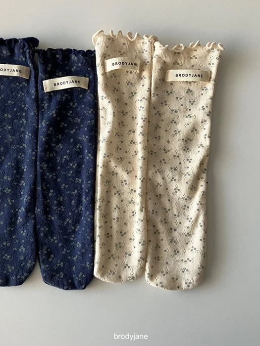 Floral Wave Socks Floral Wave Socks