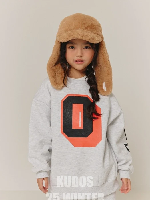 Orange Logo Sweatshirt