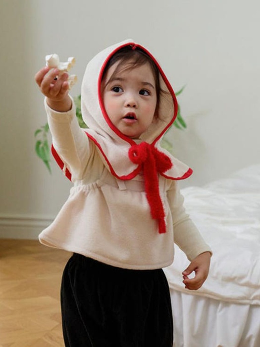 Cute Heart Bell Cape Cute Heart Bell Cape