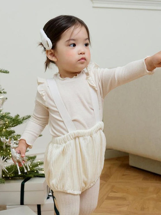 Soft Frill Ribbed Tee Soft Frill Ribbed Tee