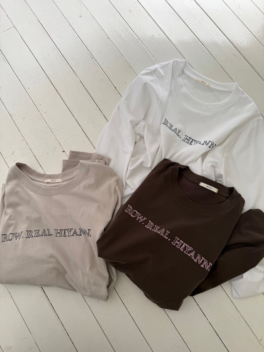 Peach Raw Long Sleeve Tee Peach Raw Long Sleeve Tee