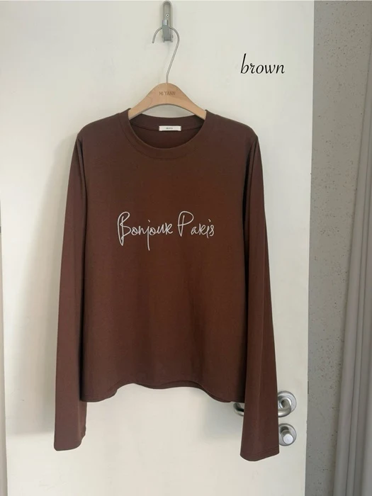 Peach Paris Tee Peach Paris Tee