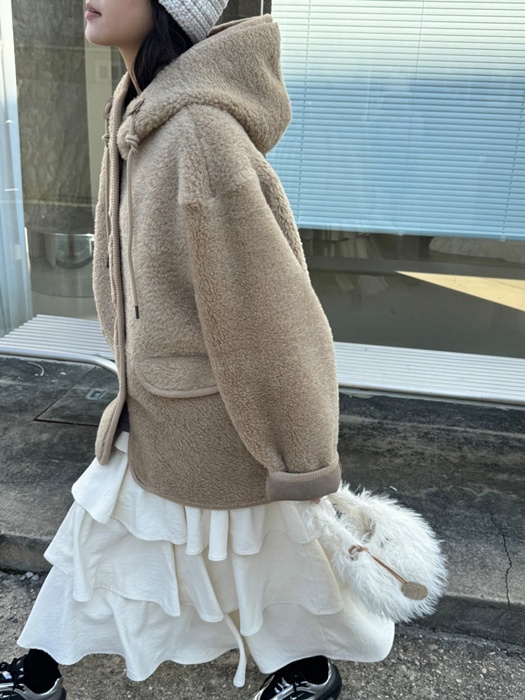 Button Hood Jacket Button Hood Jacket